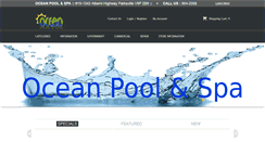 Desktop Screenshot of oceanpoolandspa.ca
